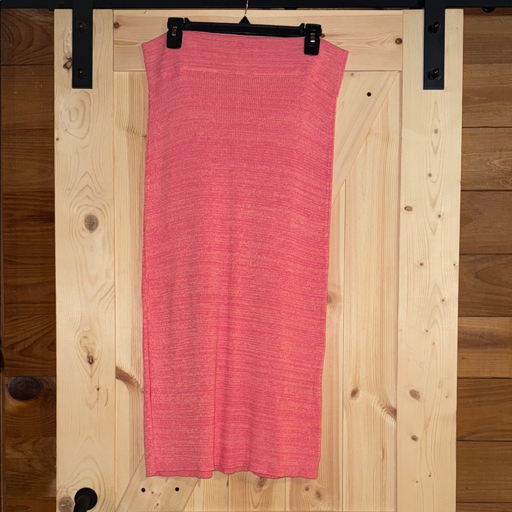 Free People Coral Midi Skirt